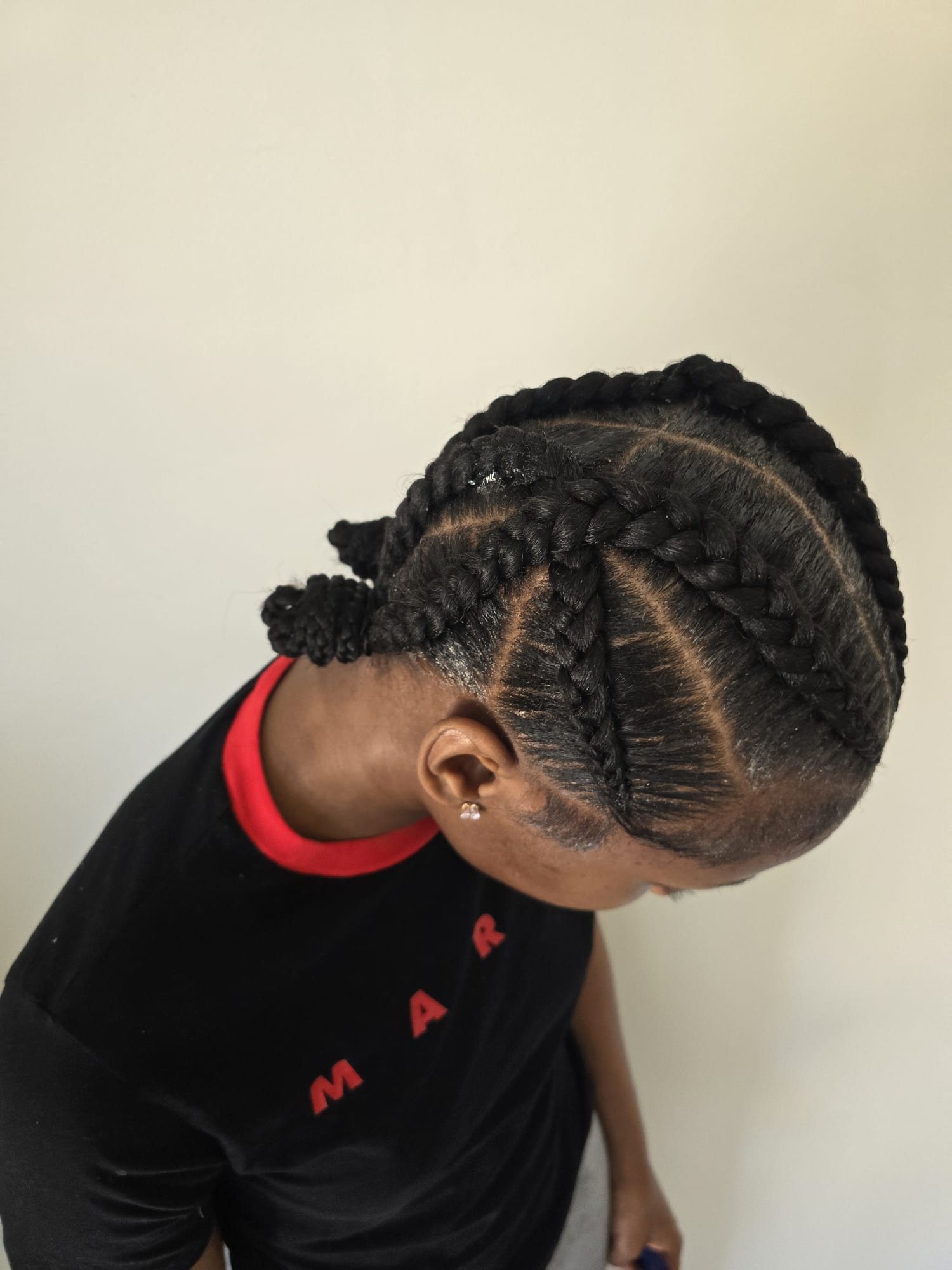 Cornrow Updo